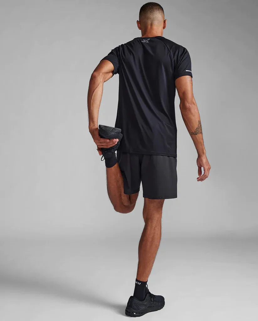 2XU Mens Aero Tee - Black