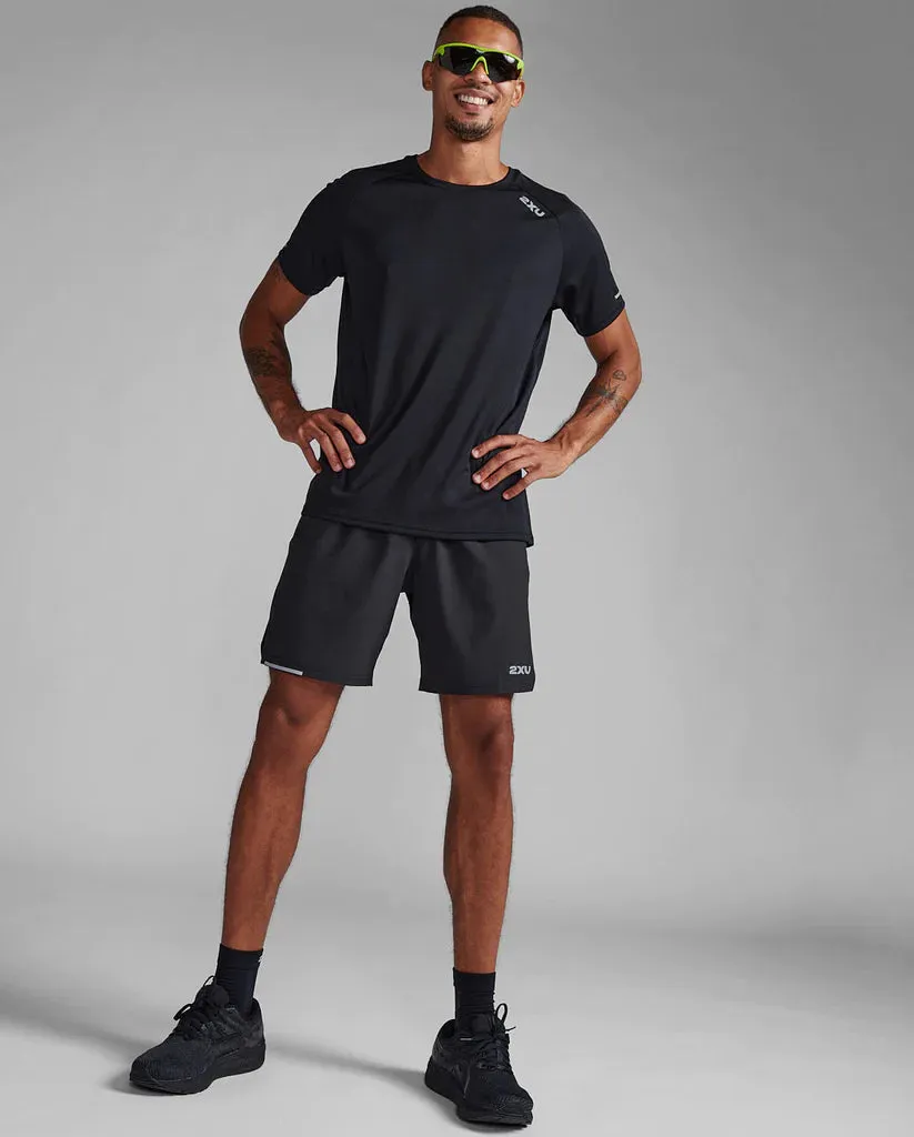 2XU Mens Aero Tee - Black