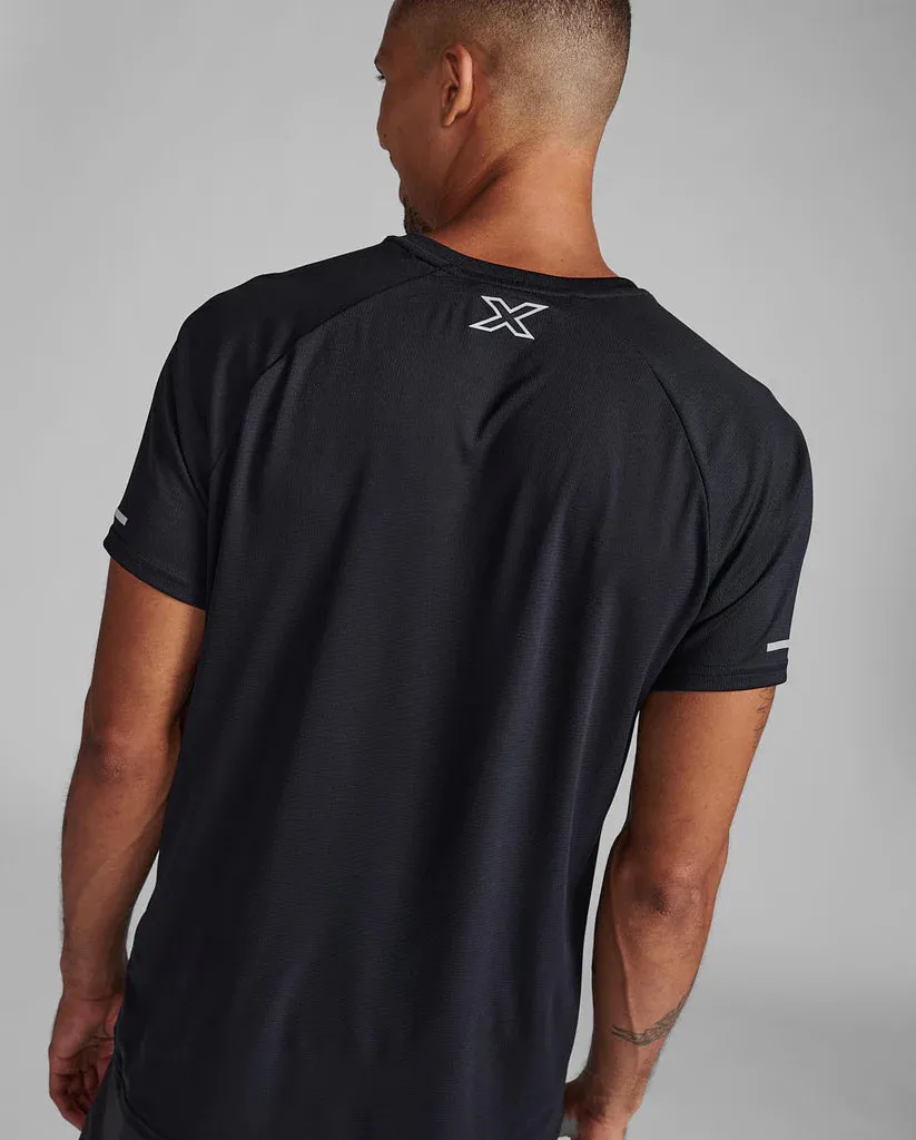 2XU Mens Aero Tee - Black