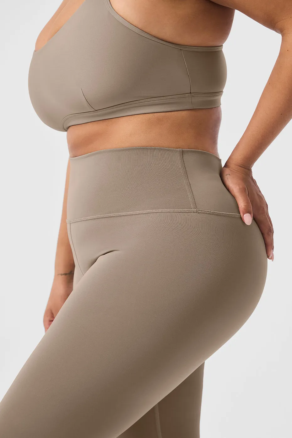 7/8 High-Waist Airlift Legging - Gravel