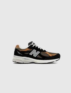 990 V3 MADE IN USA "BLACK/TAN"