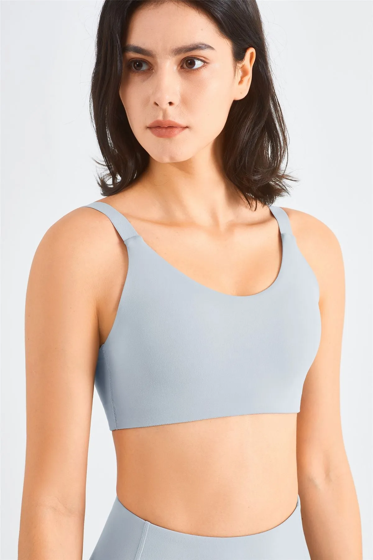 Adjustable Straps Sports Bra