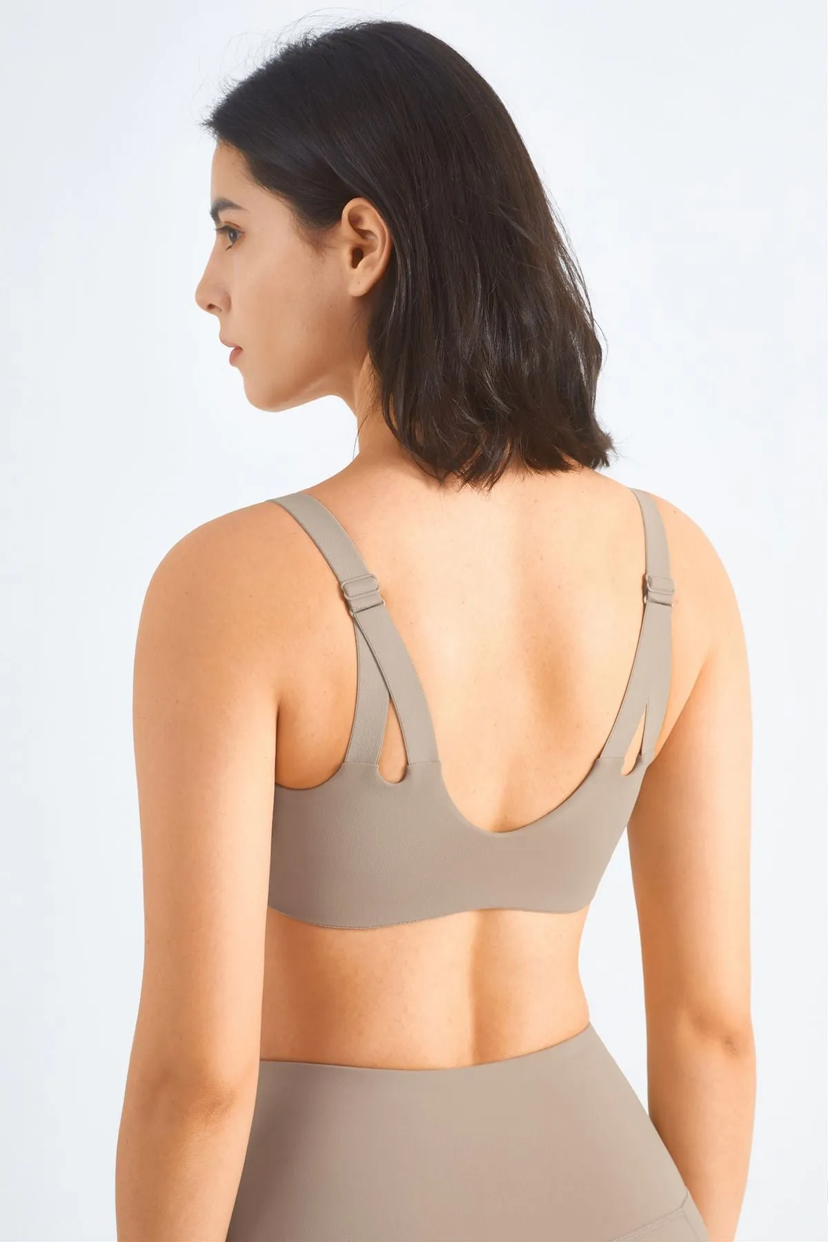 Adjustable Straps Sports Bra