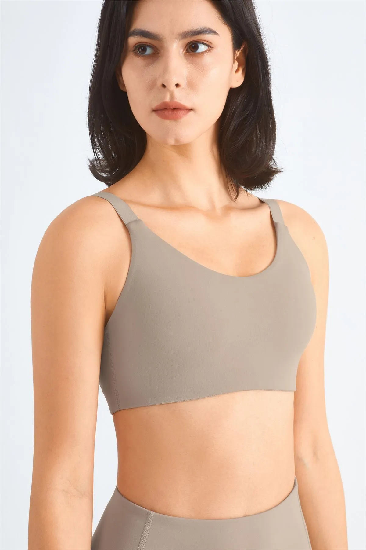 Adjustable Straps Sports Bra