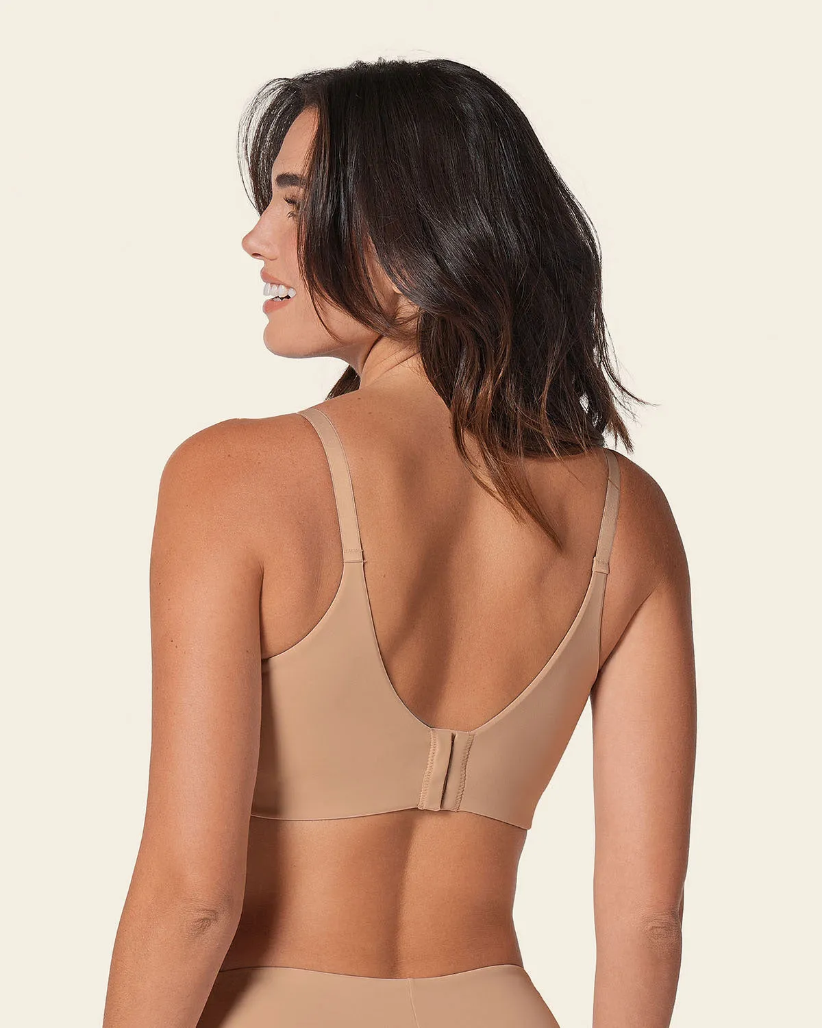 Back Smoothing Bra with Soft Full Coverage Cups