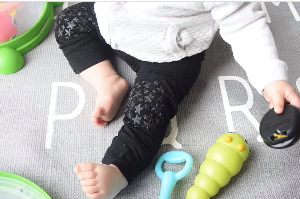 Bamboo Black Crawling Legging (Unisex)