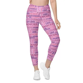 Breast Cancer Awareness Leggings With Pockets