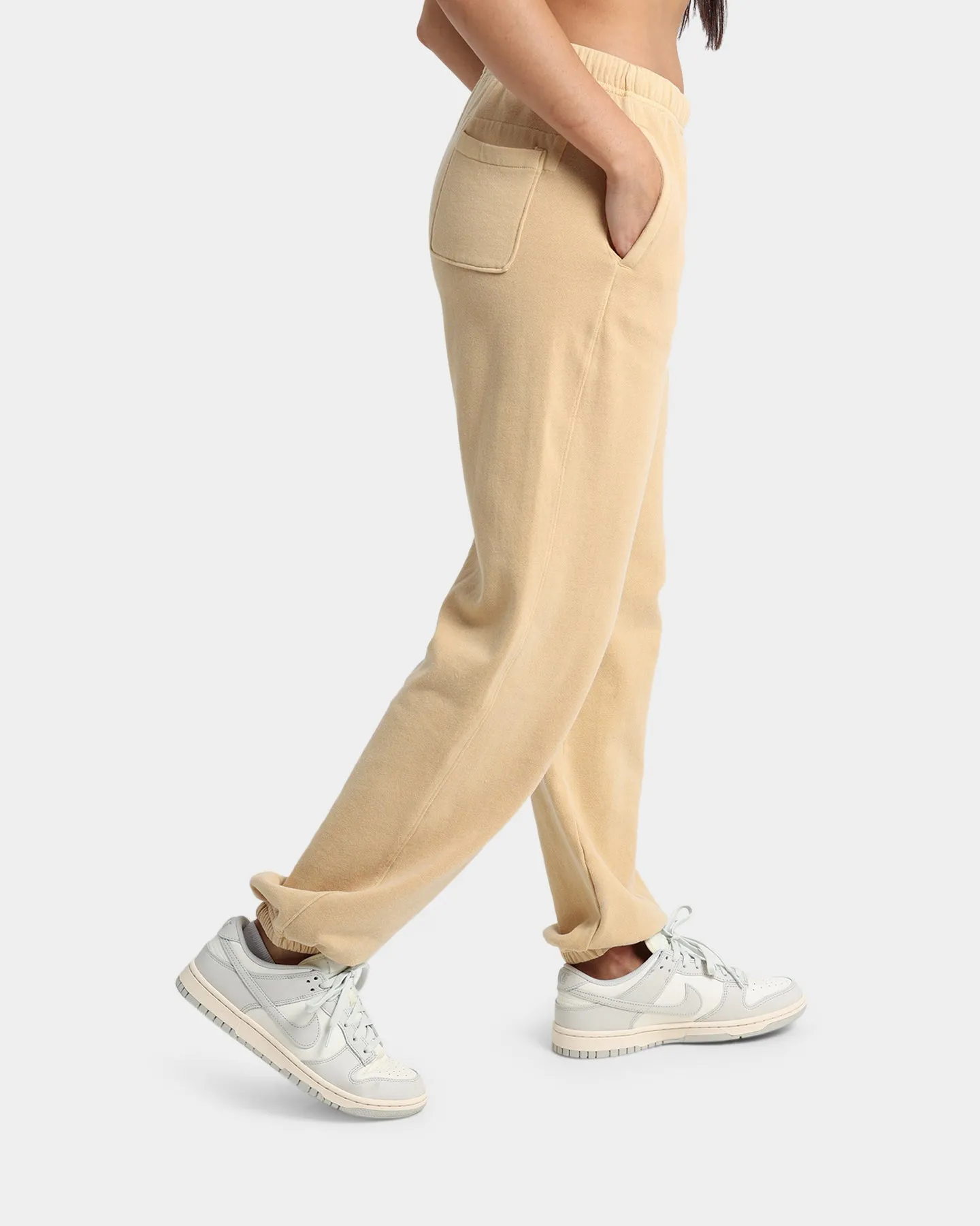 Champion Women's Lightweight Vintage Dye Joggers Gold