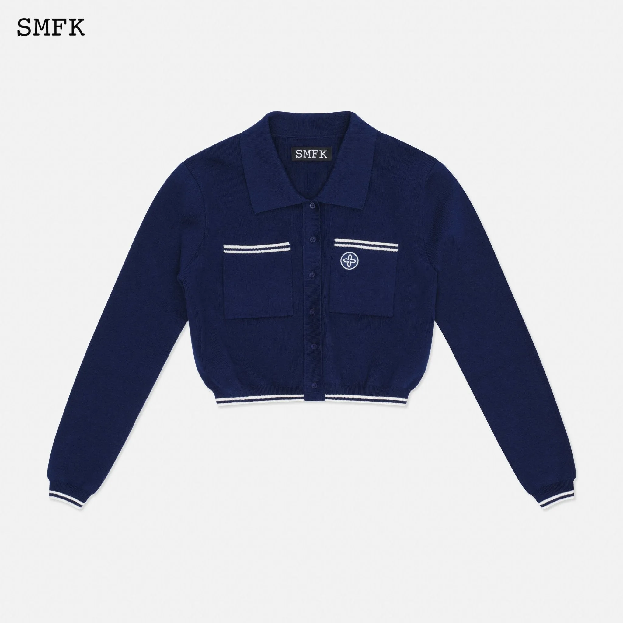 Compass Retro Academy Navy Jacket