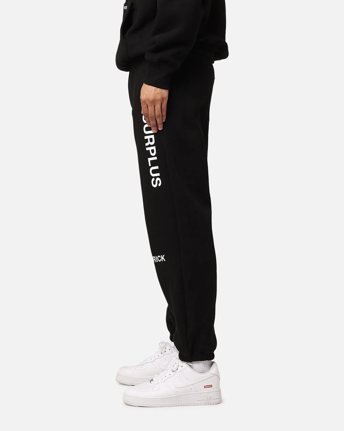 Daniel Patrick Surplus Logo Sweatpants Black