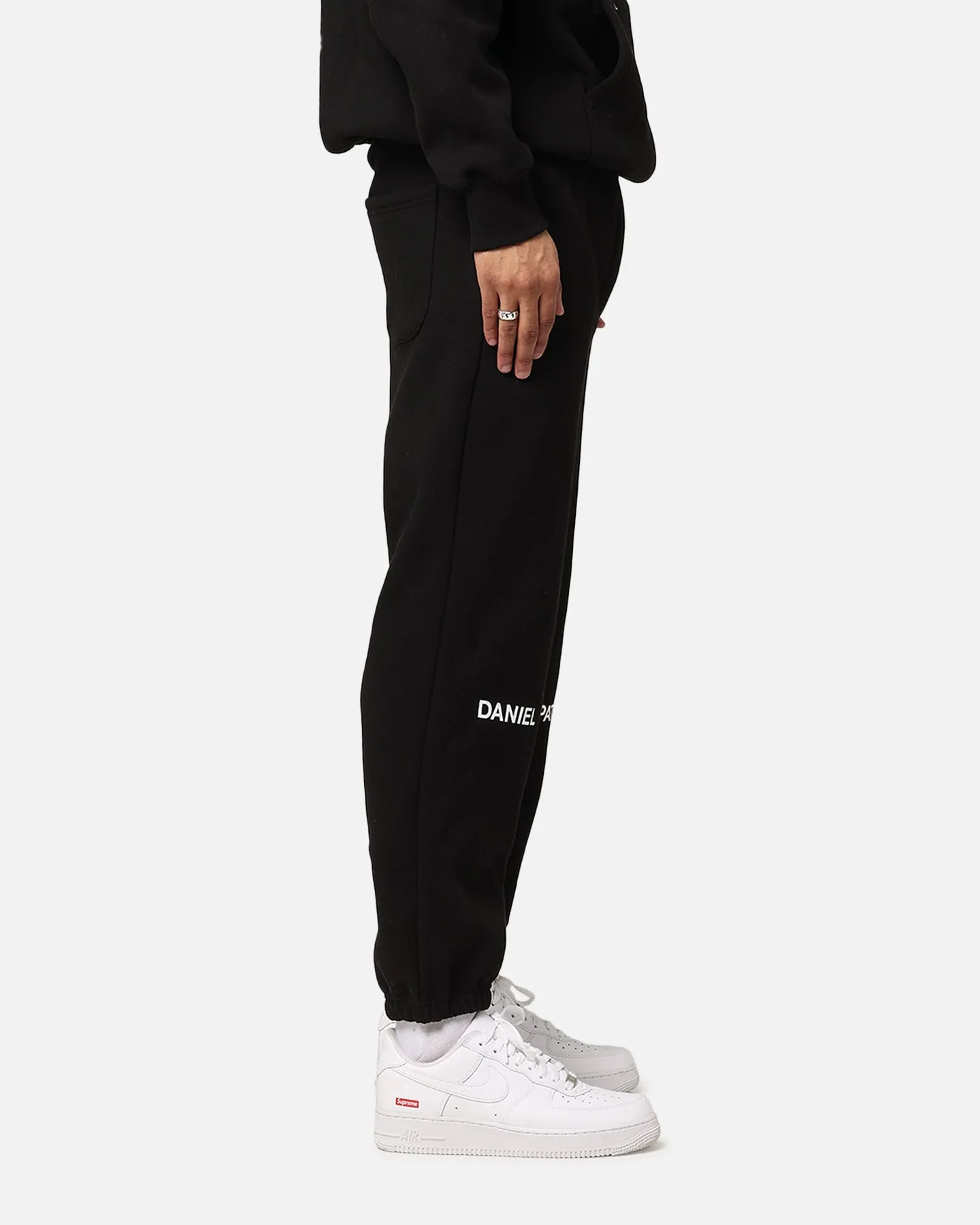 Daniel Patrick Surplus Logo Sweatpants Black