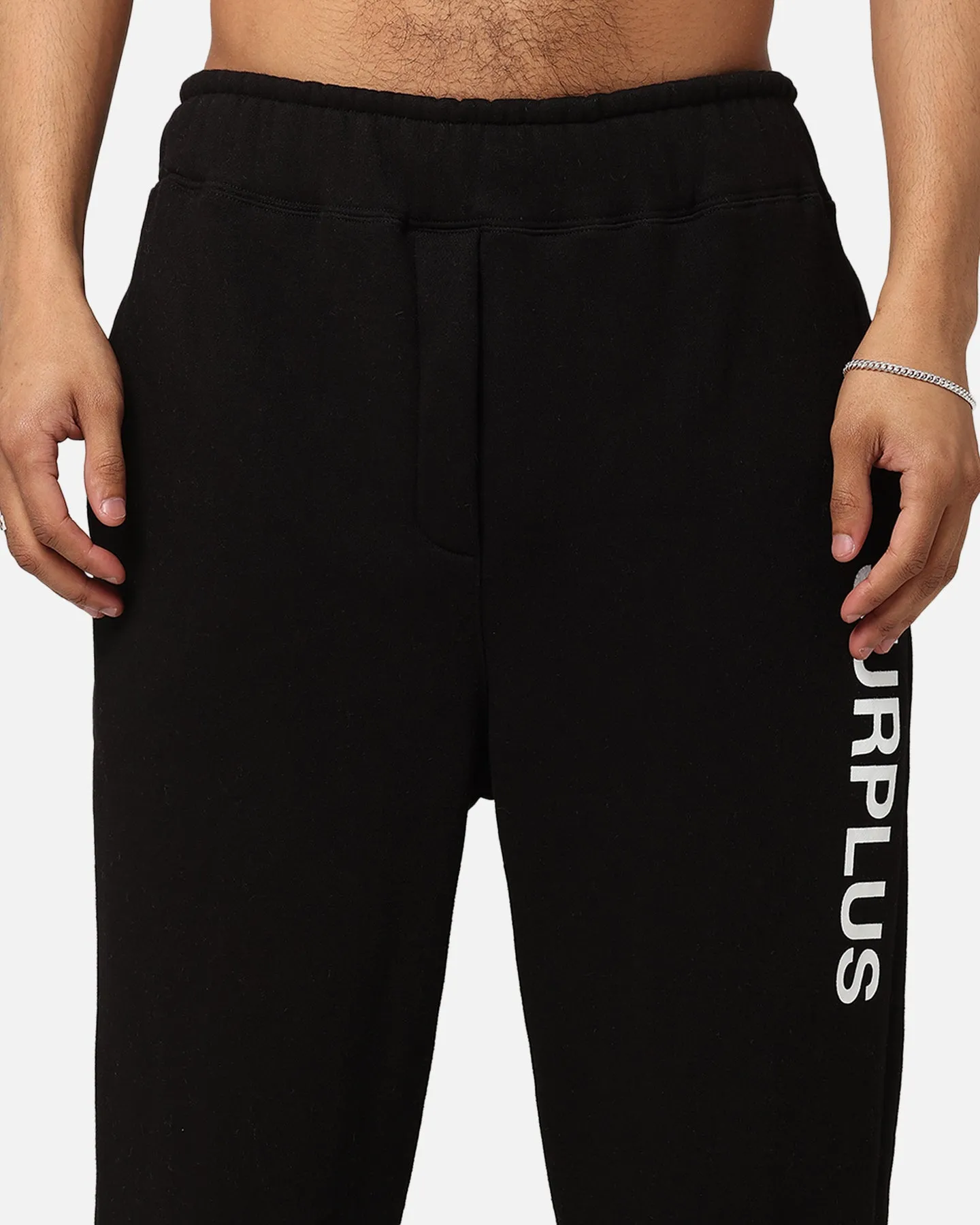 Daniel Patrick Surplus Logo Sweatpants Black