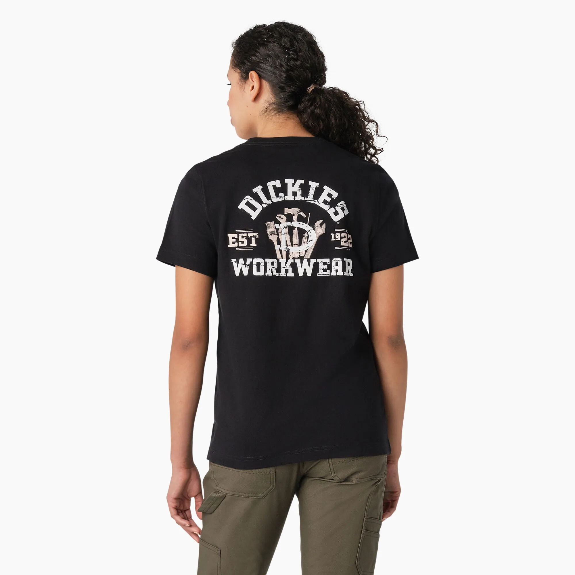 Dickies Women's "Dickies Workwear" Graphic Short Sleeve T-Shirt