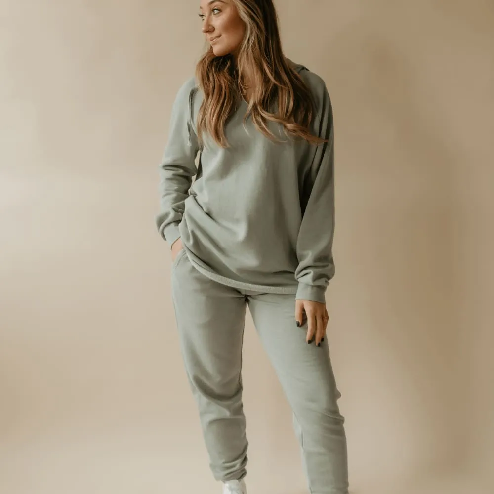 Dream Lounge Jogger - Sage Green