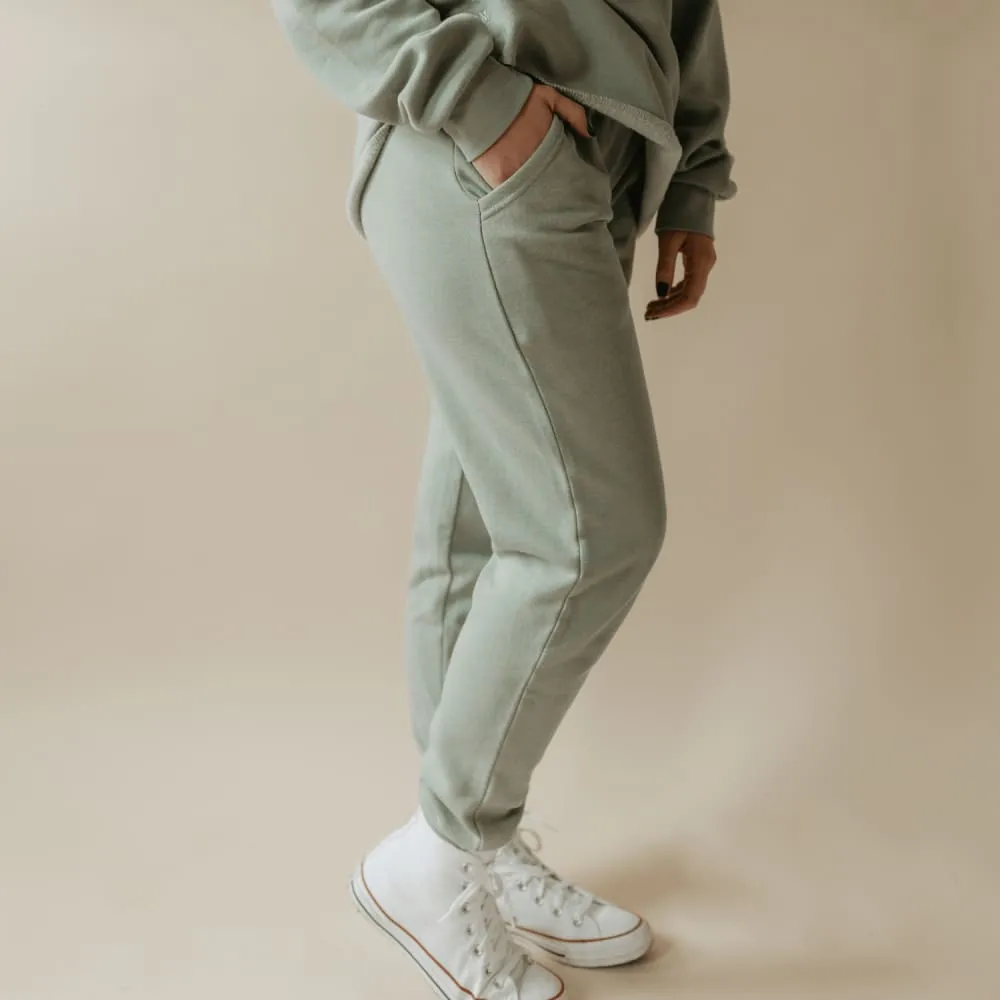 Dream Lounge Jogger - Sage Green