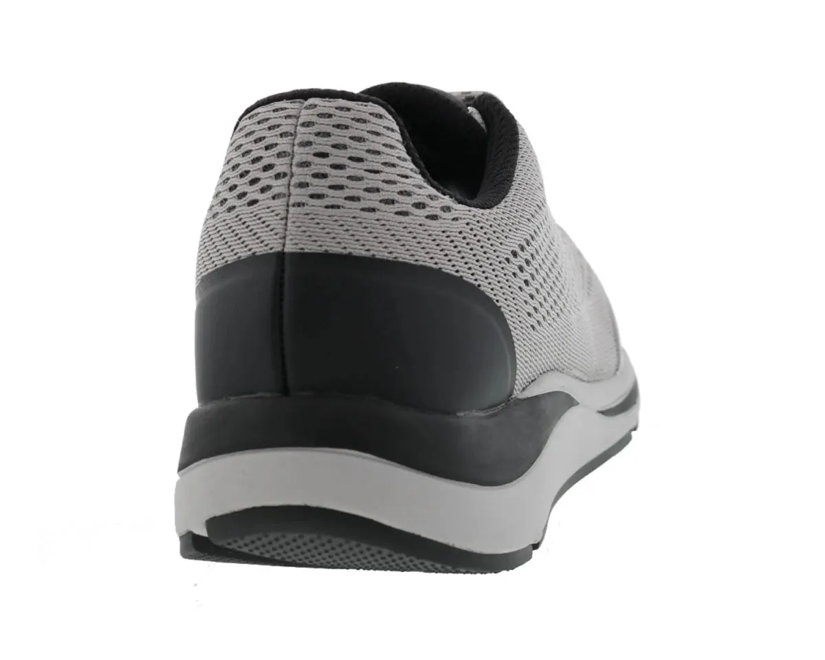 Drew Champ Men Sneakers In Grey/black Mesh Combo