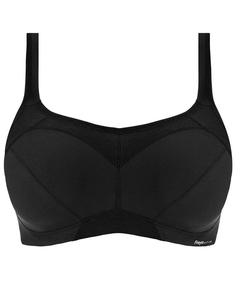 Freya Active High-Octane Underwired Sports Bra - Black