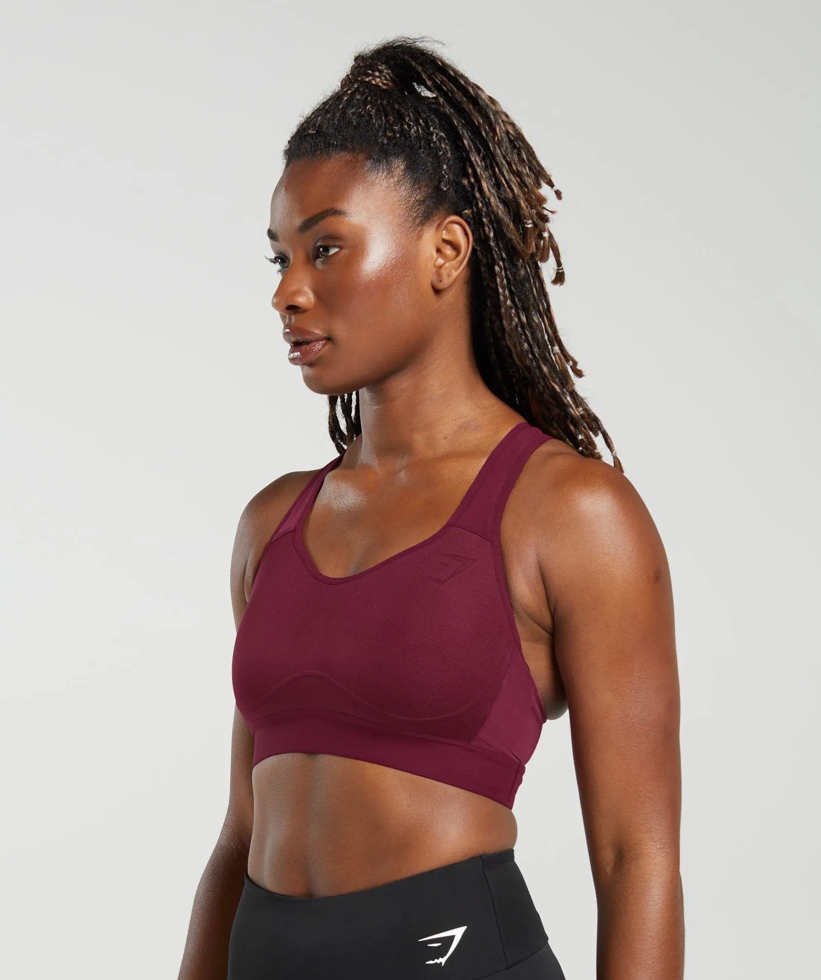 Gymshark Lightweight High Support Sports Bra - Plum Pink