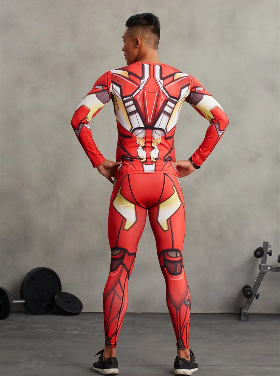 IRON MAN Compression Leggings/Pants for Men