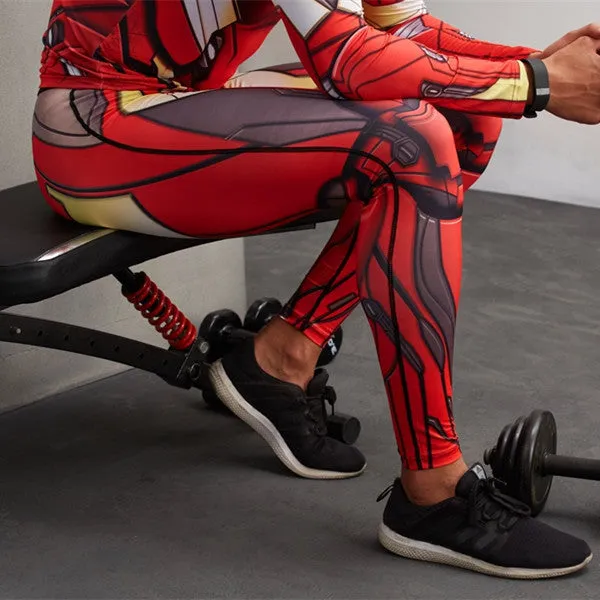 IRON MAN Compression Leggings/Pants for Men