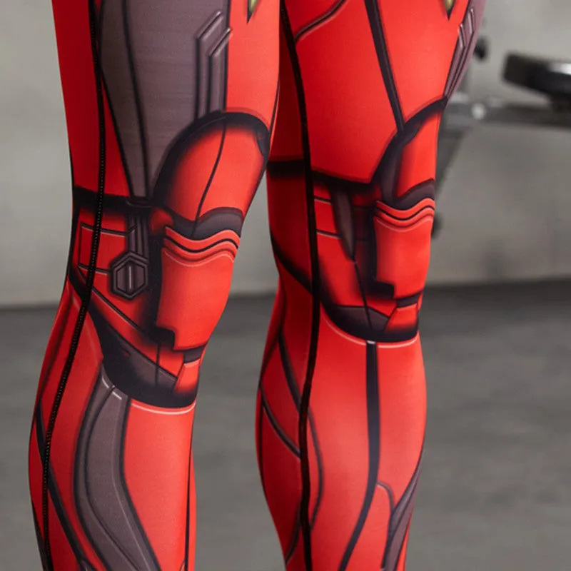 IRON MAN Compression Leggings/Pants for Men