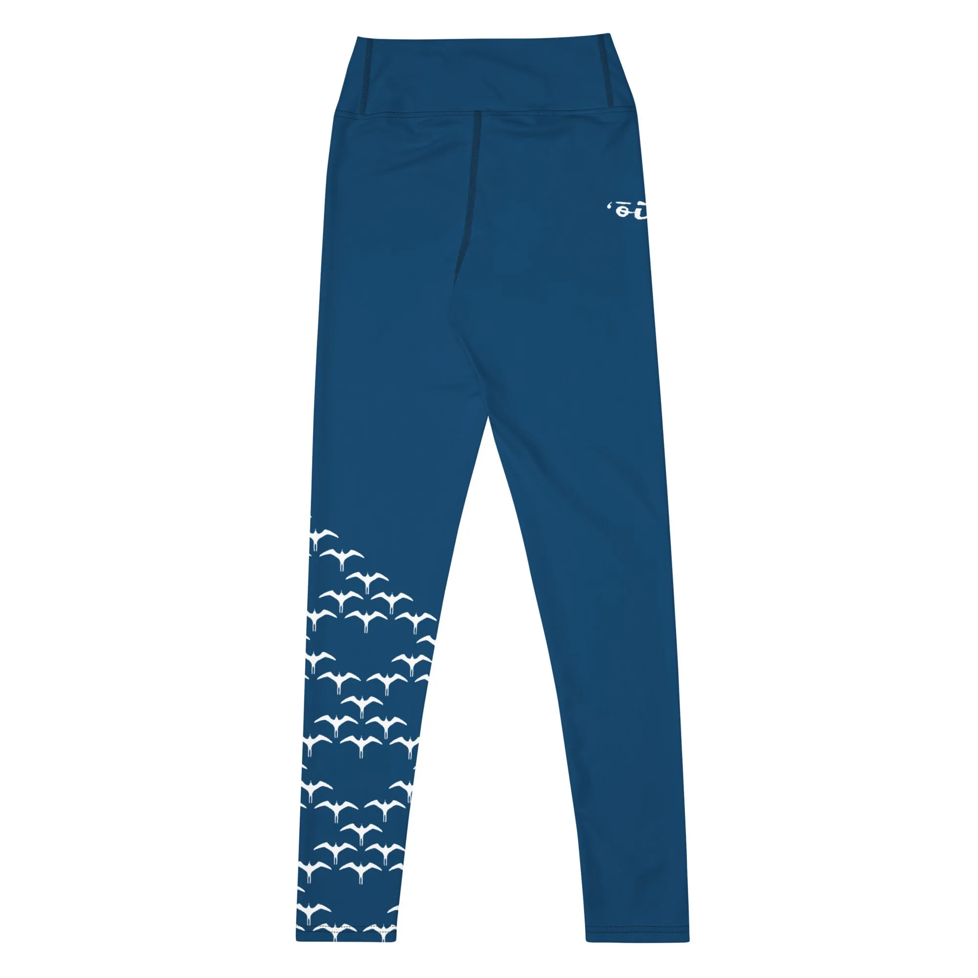 Iwa Birds Wahine Full Length High Waisted Legging