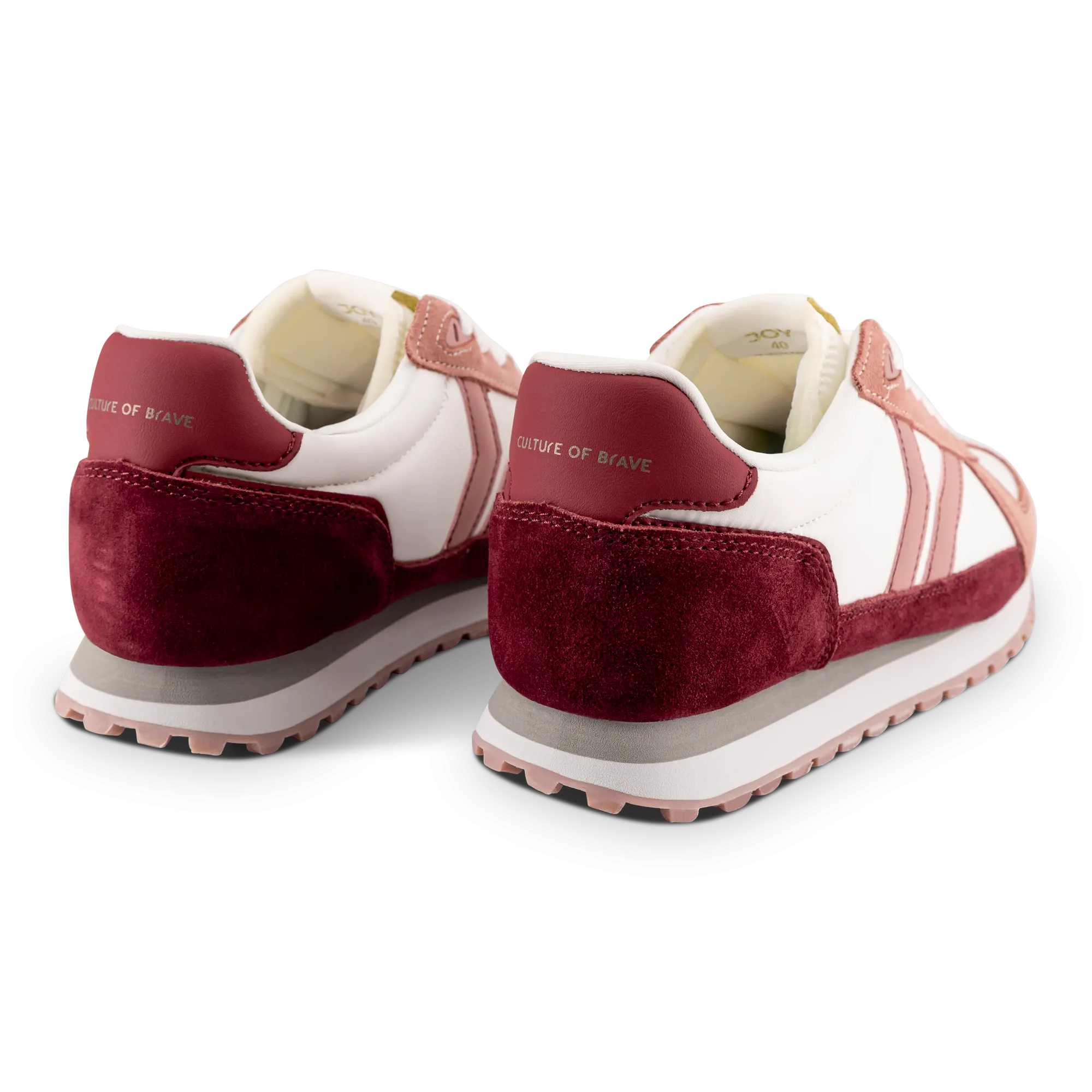 Joy Womens Sneaker in Pink-Cherry