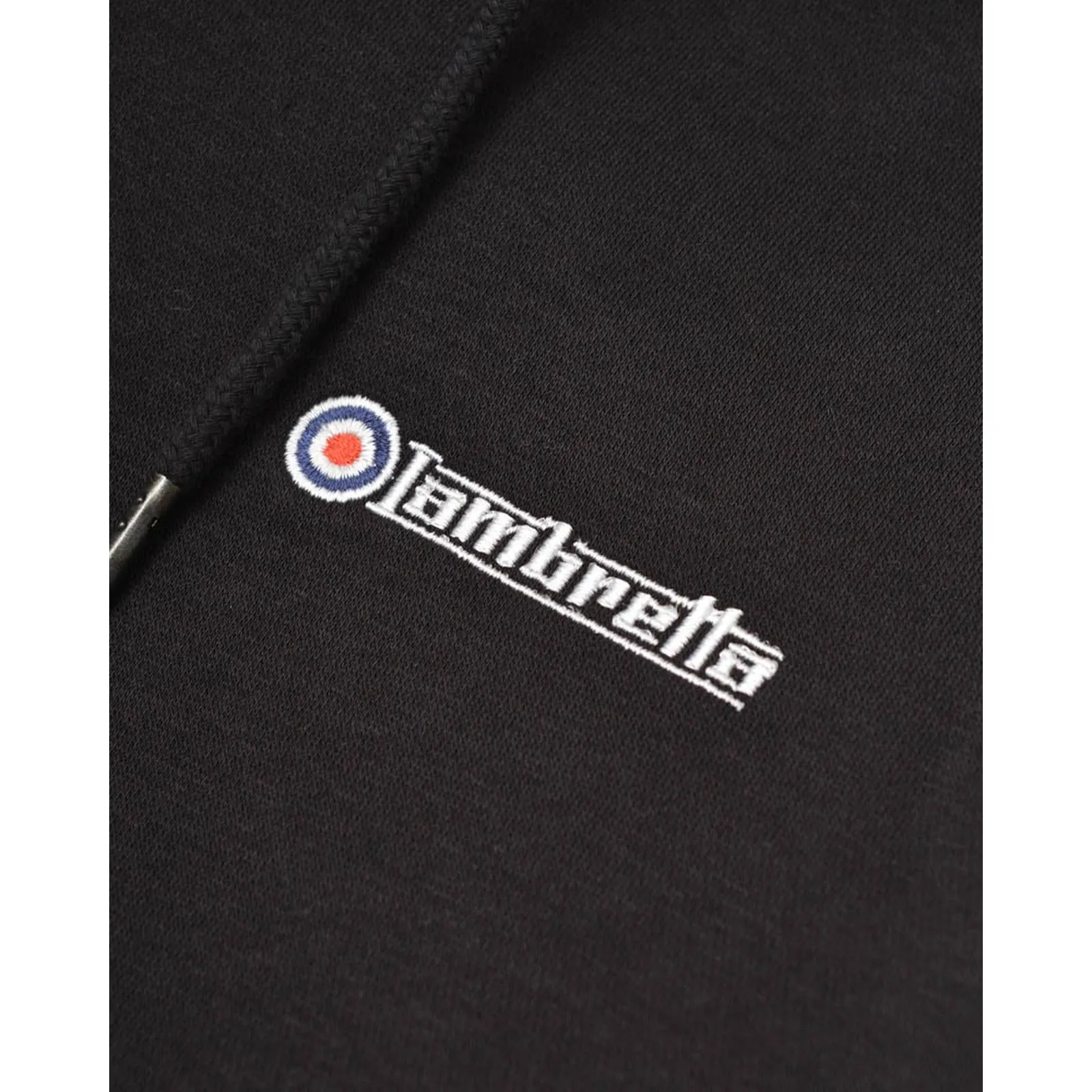 Lambretta Mens Full Zip Twin Tipped Hoodie