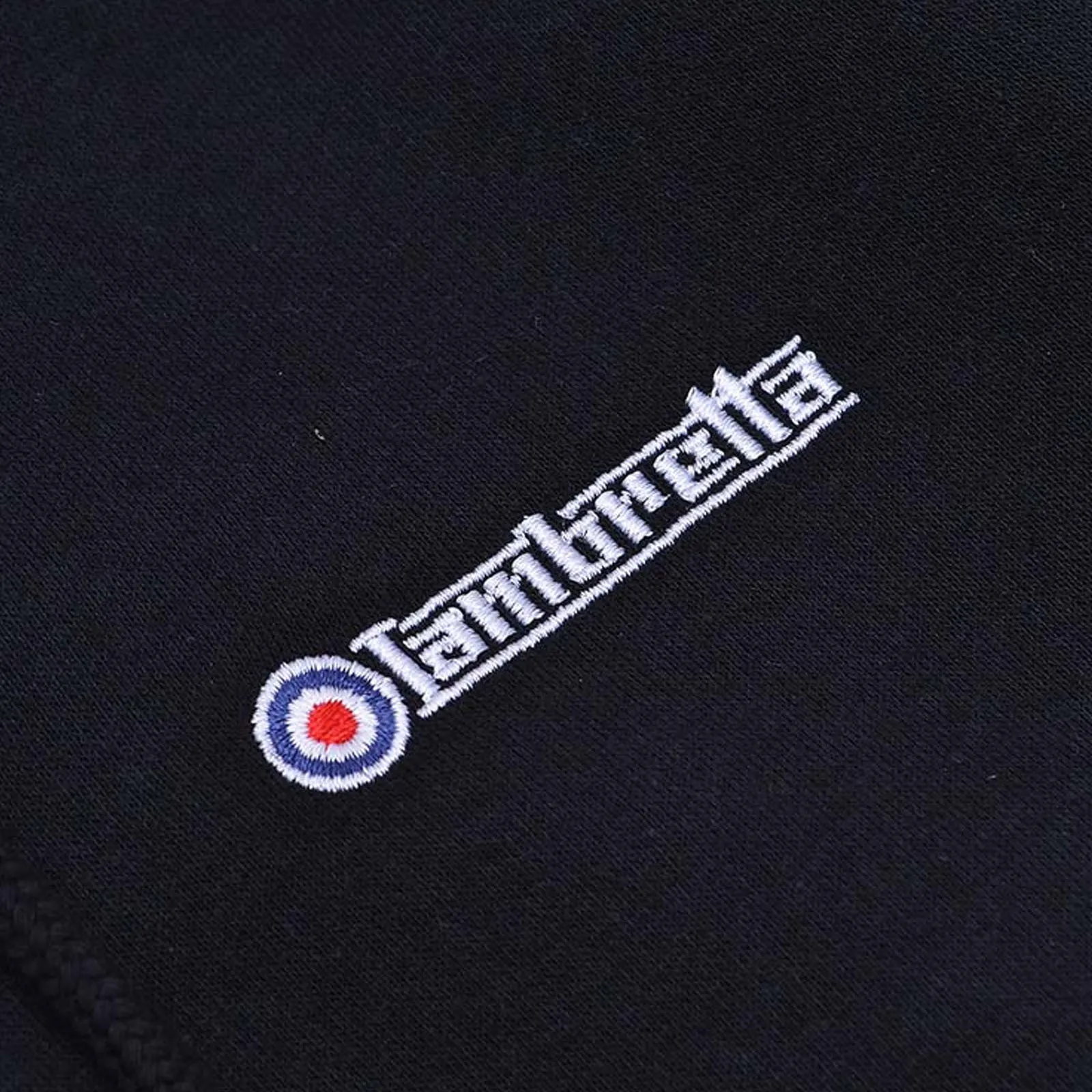 Lambretta Mens Full Zip Twin Tipped Hoodie