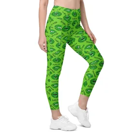 Lucky Irish Leggings With Pockets