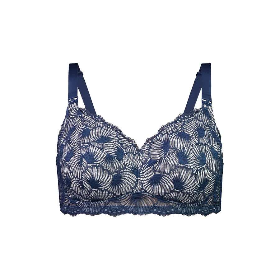 Maternity Premium Support Bra (Leakproof) - Twilight Blue