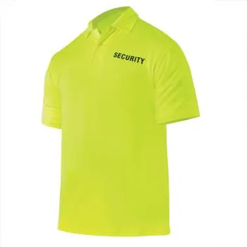 Moisture Wicking Security Polo Shirt