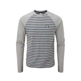 Moon Striped Long Sleeve Tech T-Shirt - Men's