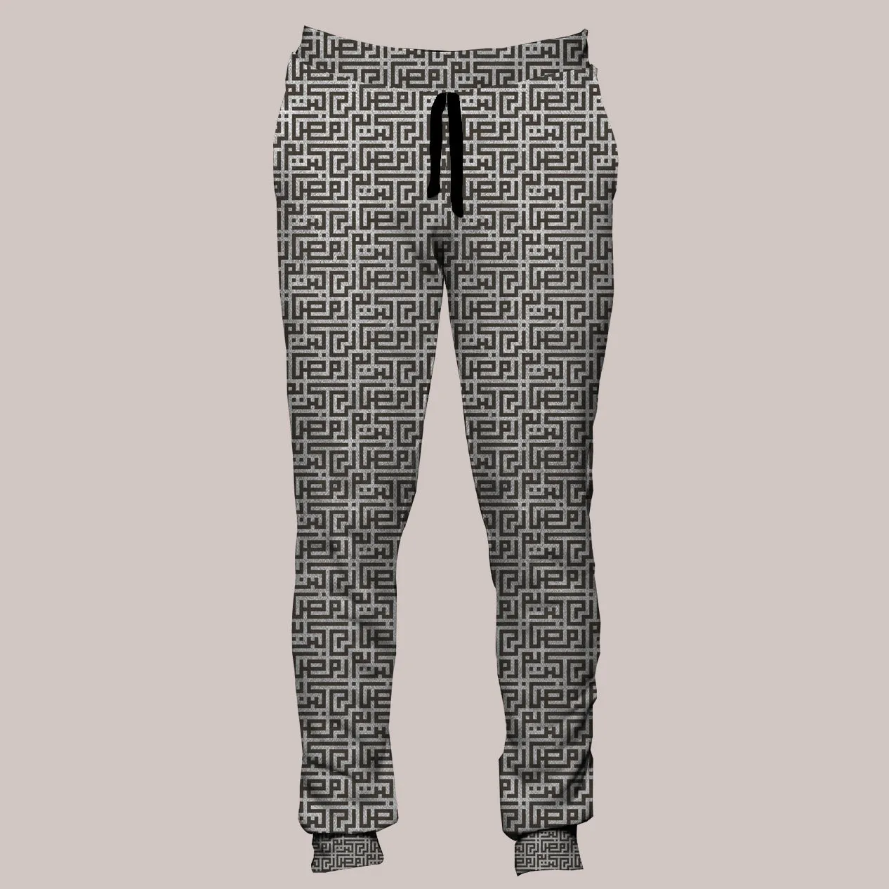 Psychedelic Joggers (UV/RGB, Eco-Friendly, Unisex, Fleece-Lined) | DERVISH