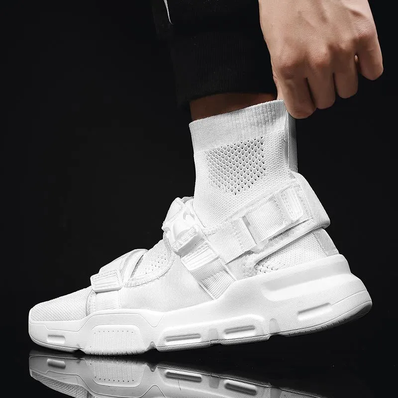 RAPID 'Buckle Up' Mesh Sock Sneakers