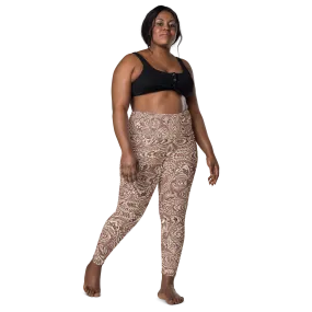 Recursia Alchemical Vision I Vision Leggings With Pockets In Pink