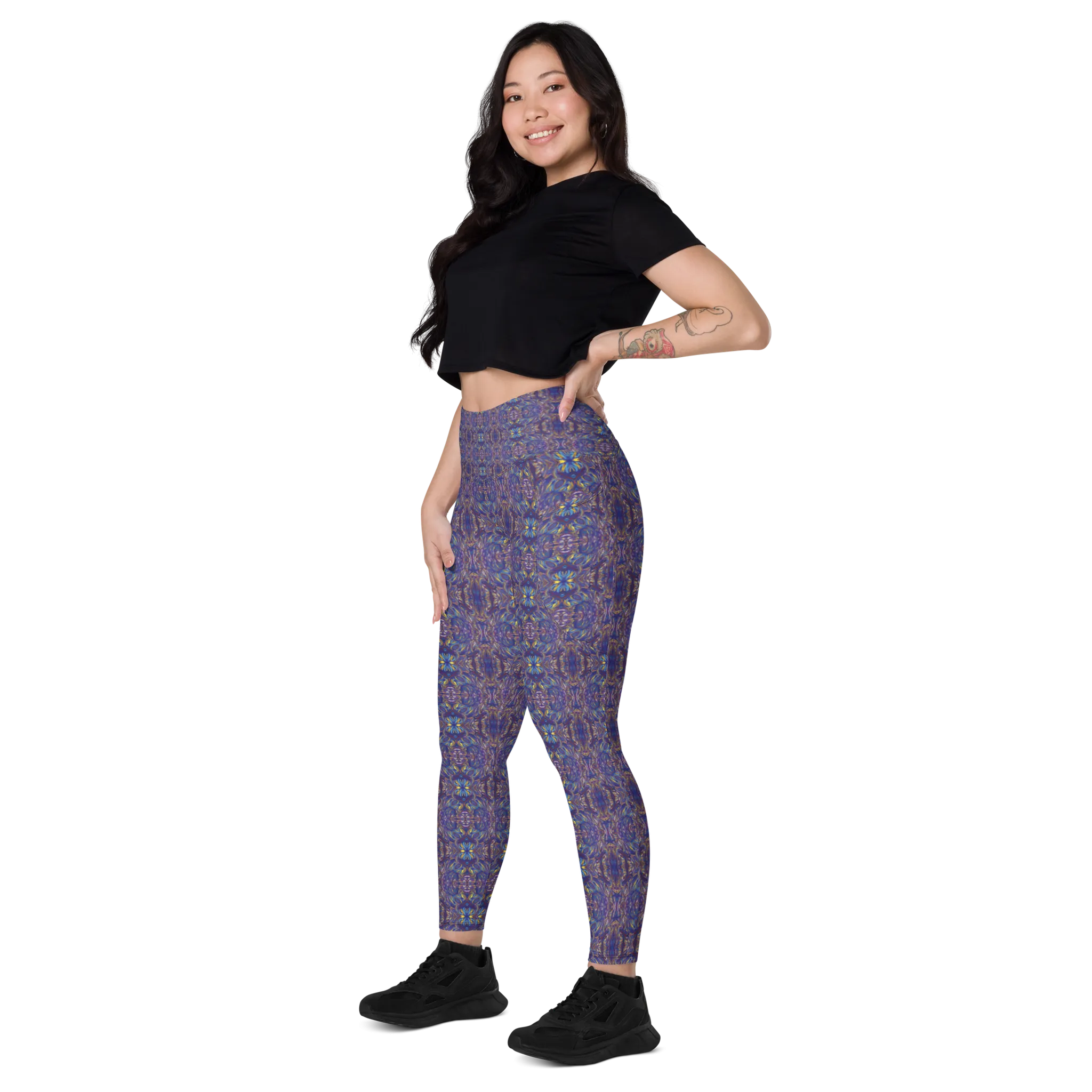 Recursia Bohemian Dream Leggings With Pockets