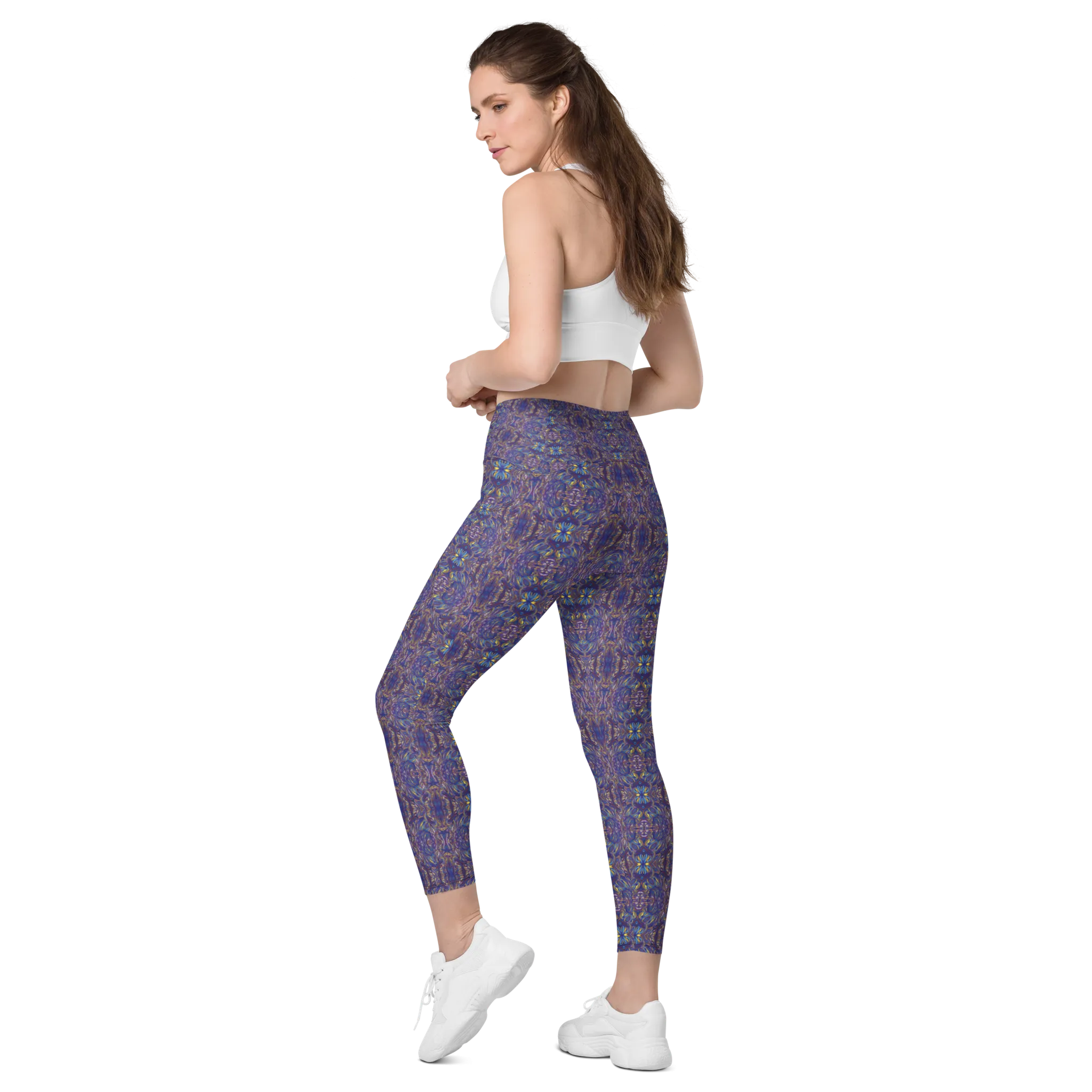 Recursia Bohemian Dream Leggings With Pockets