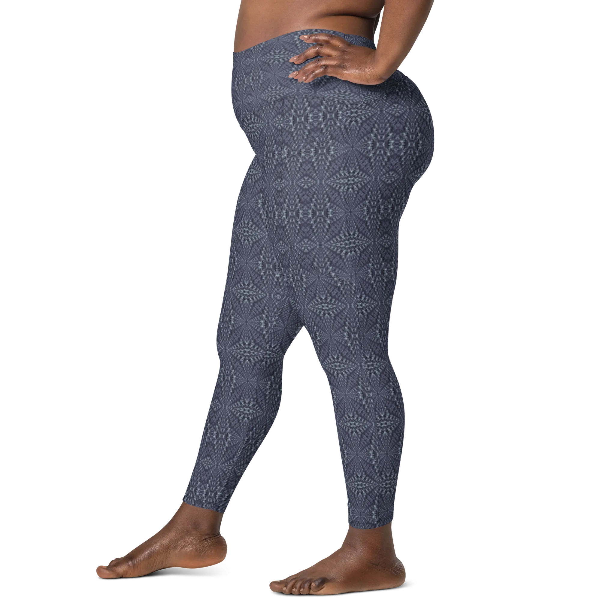 Recursia Fabrique Unknown Leggings With Pockets In Blue