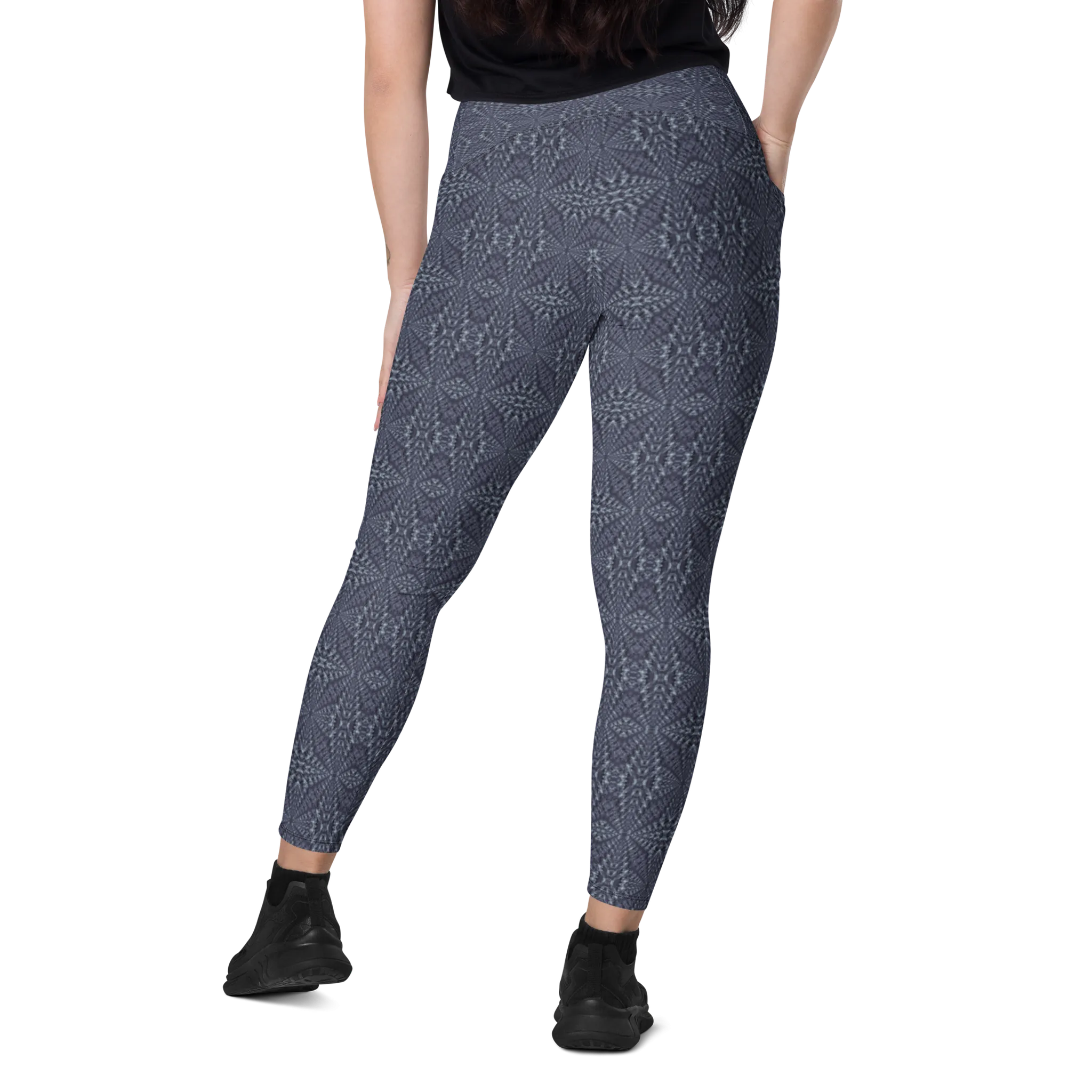 Recursia Fabrique Unknown Leggings With Pockets In Blue