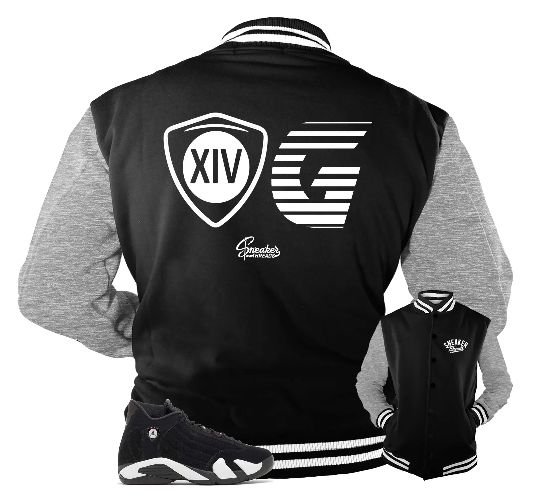 Retro 14 Black/White OG Grails Jacket