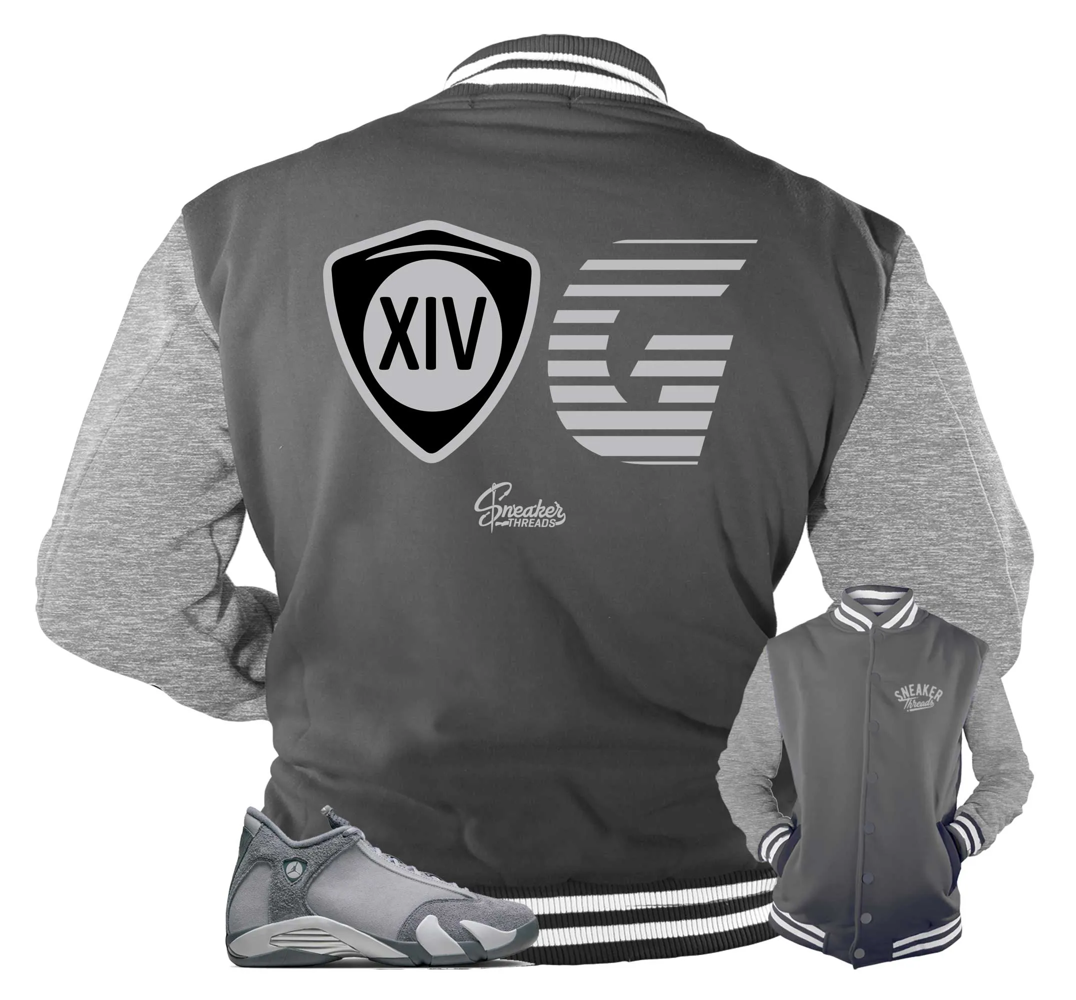 Retro 14 Flint Grey Original Jacket