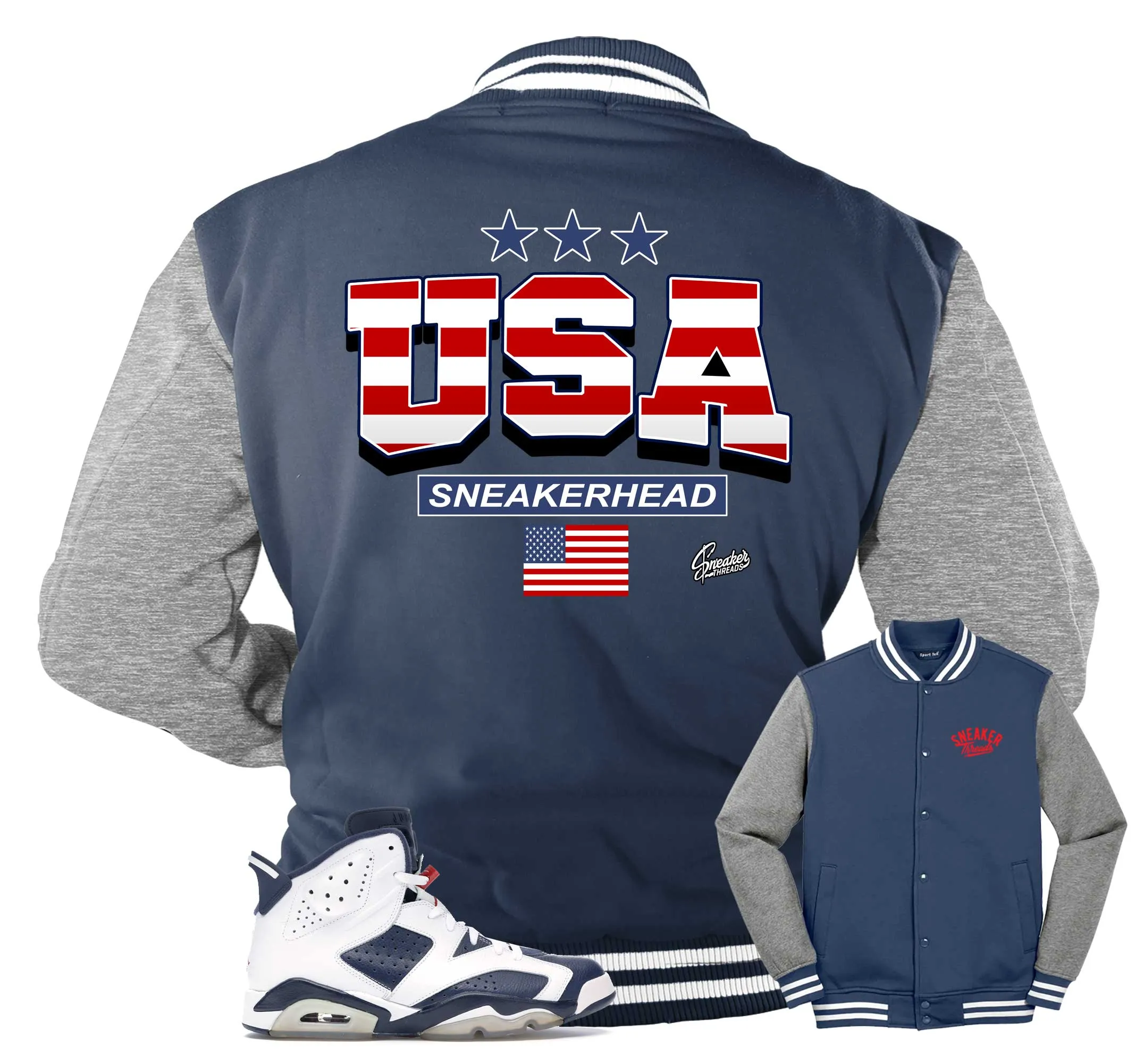 Retro 6 Olympic Sneakerhead Jacket