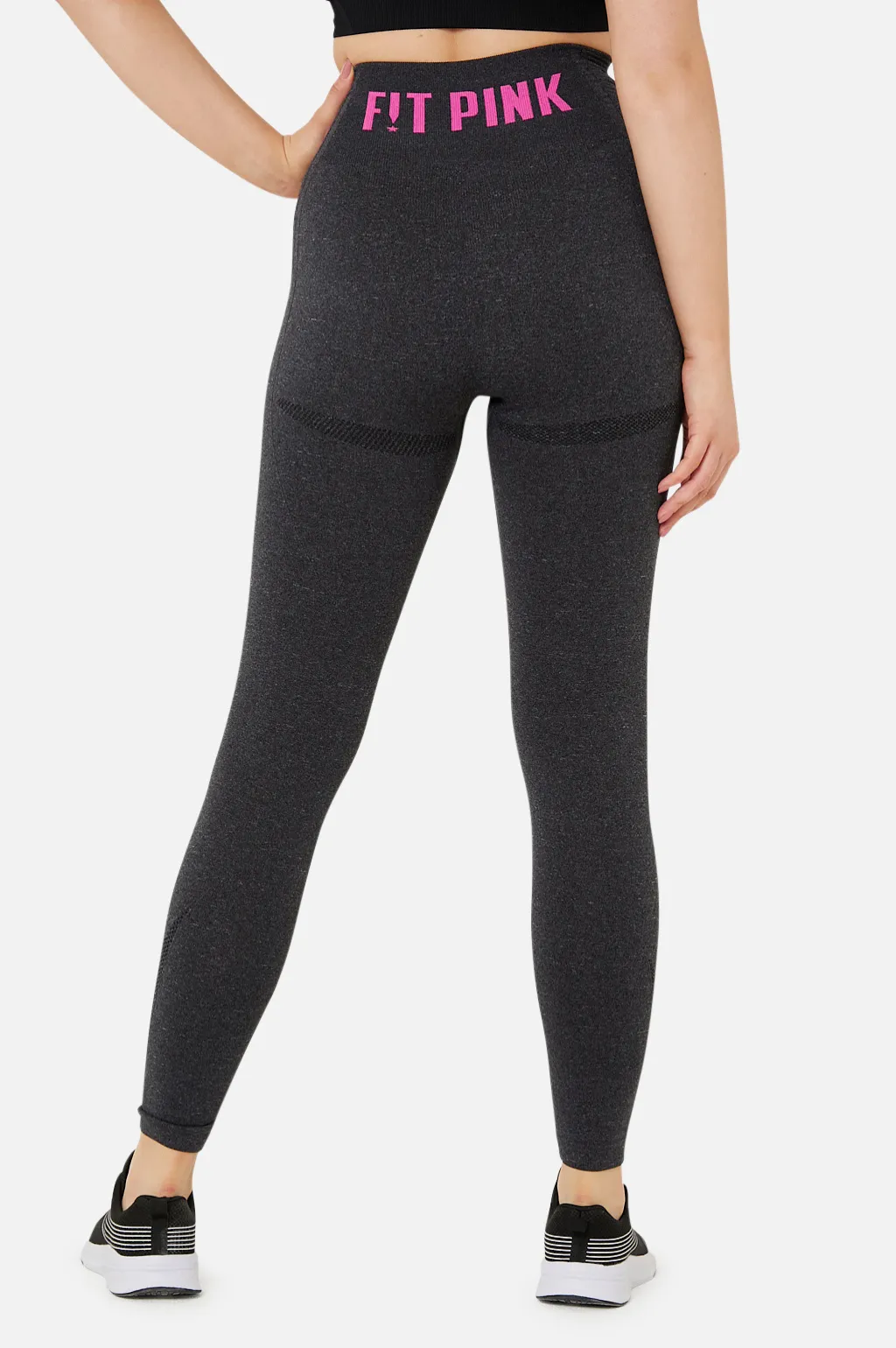 Seamless Compression Leggings V2 in Charcoal - Extra Firm