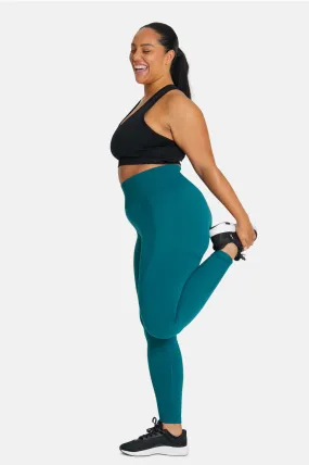 Seamless Compression Leggings V2 in Teal