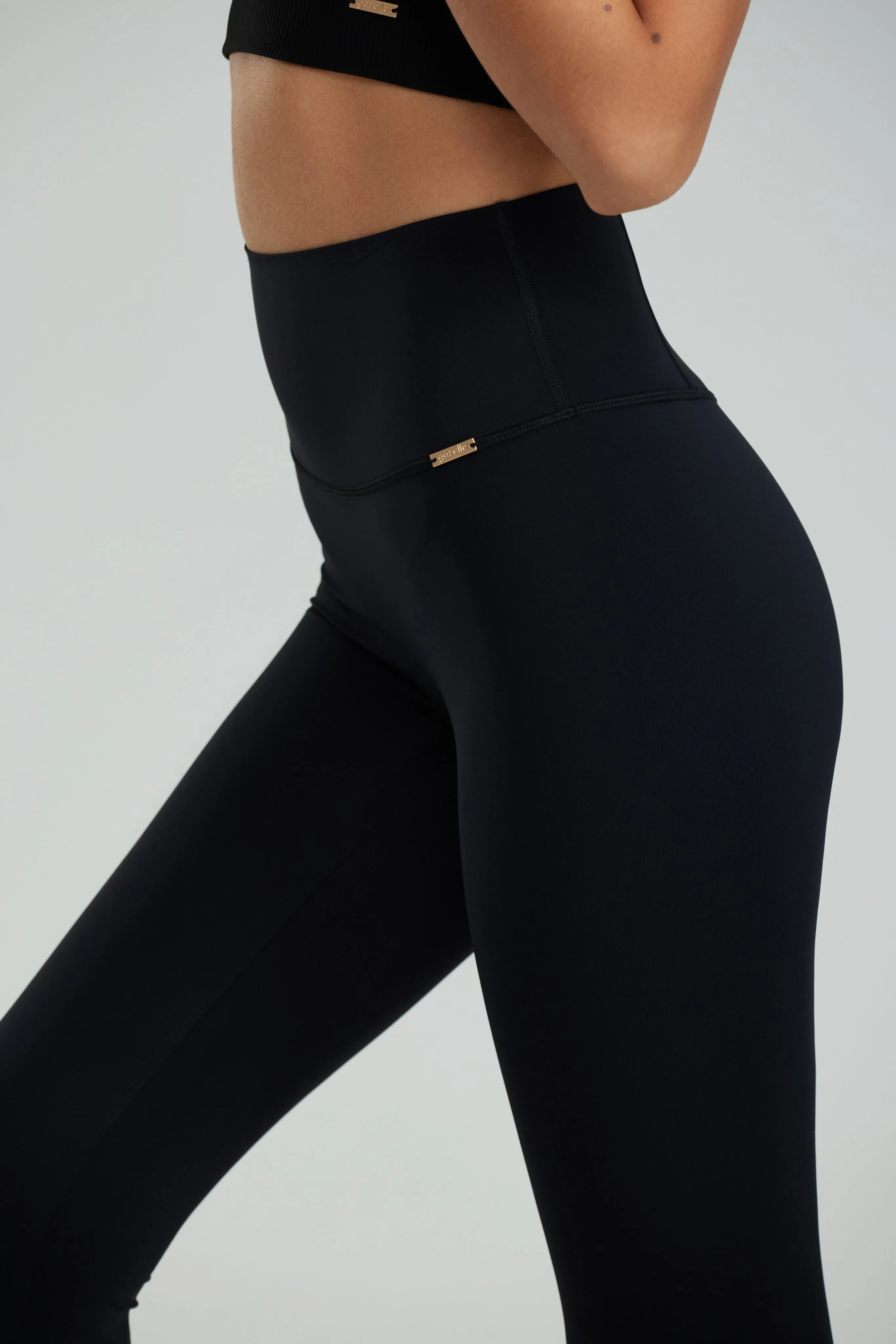 SilkySculpt Seamless Leggings - Black