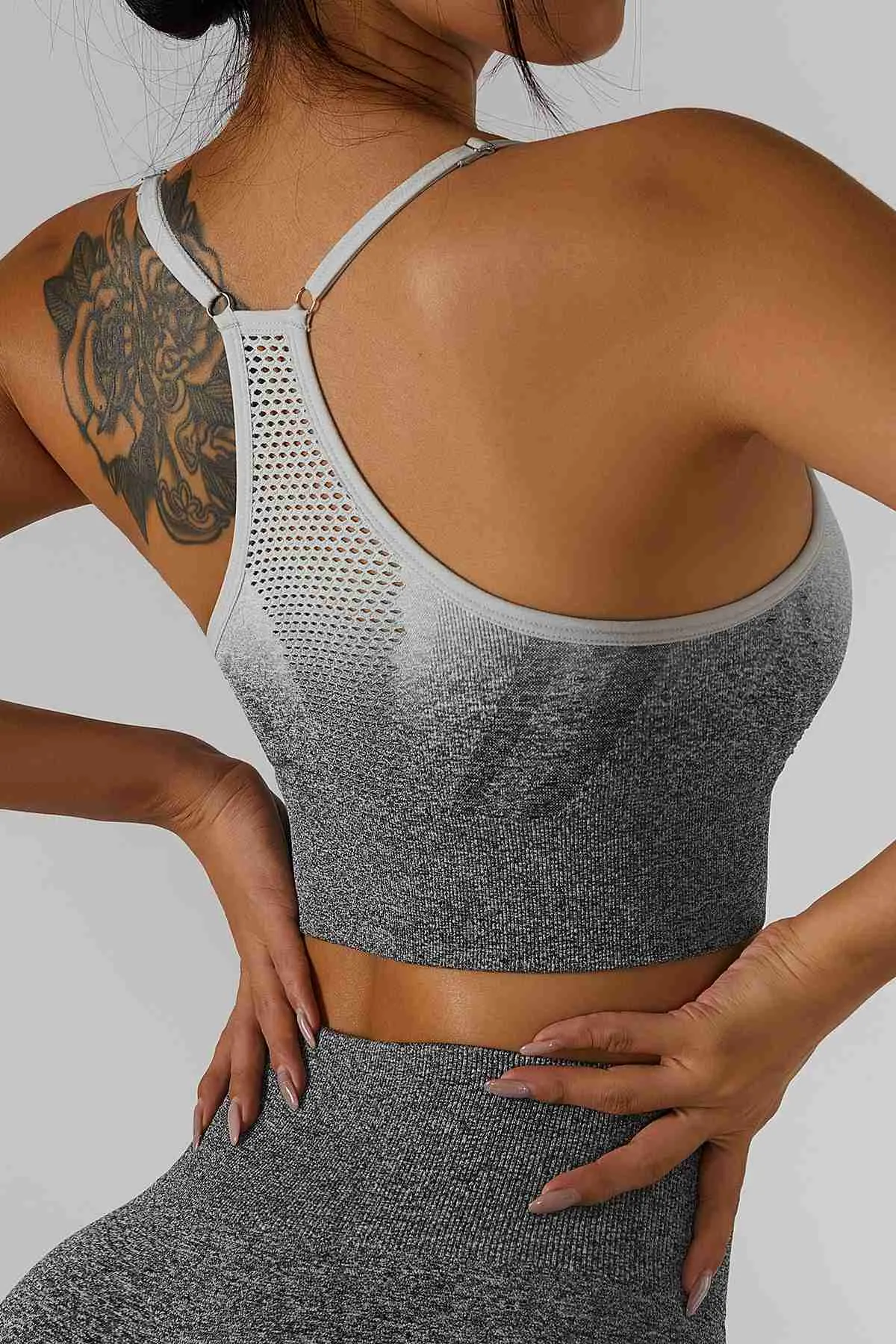 Spaghetti Straps Racerback Cami Sports Bra