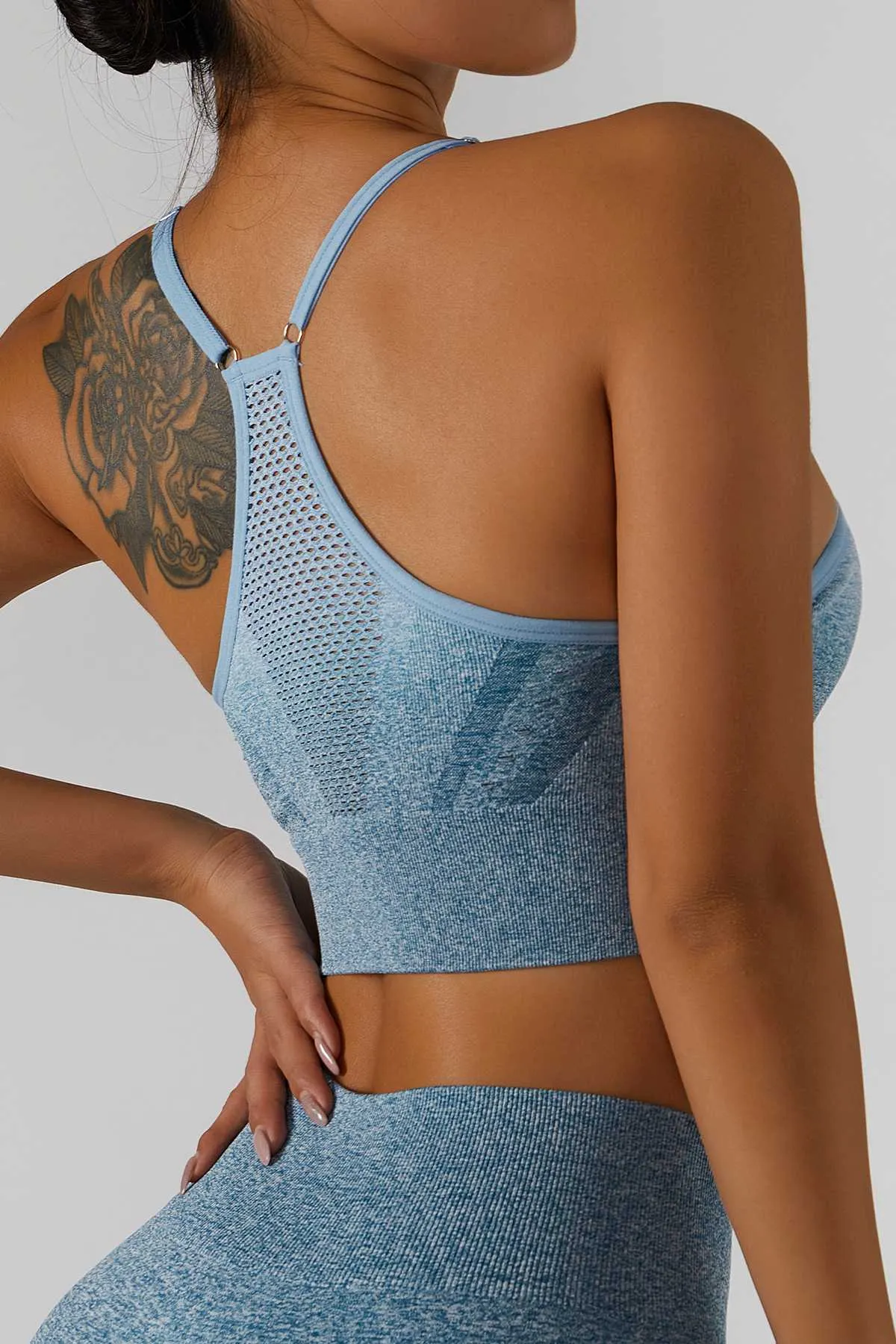 Spaghetti Straps Racerback Cami Sports Bra