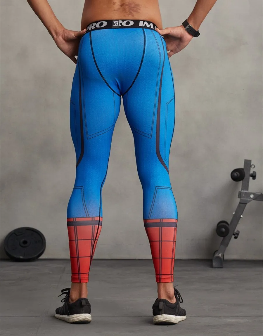 SPIDERMAN Compression Leggings for Men