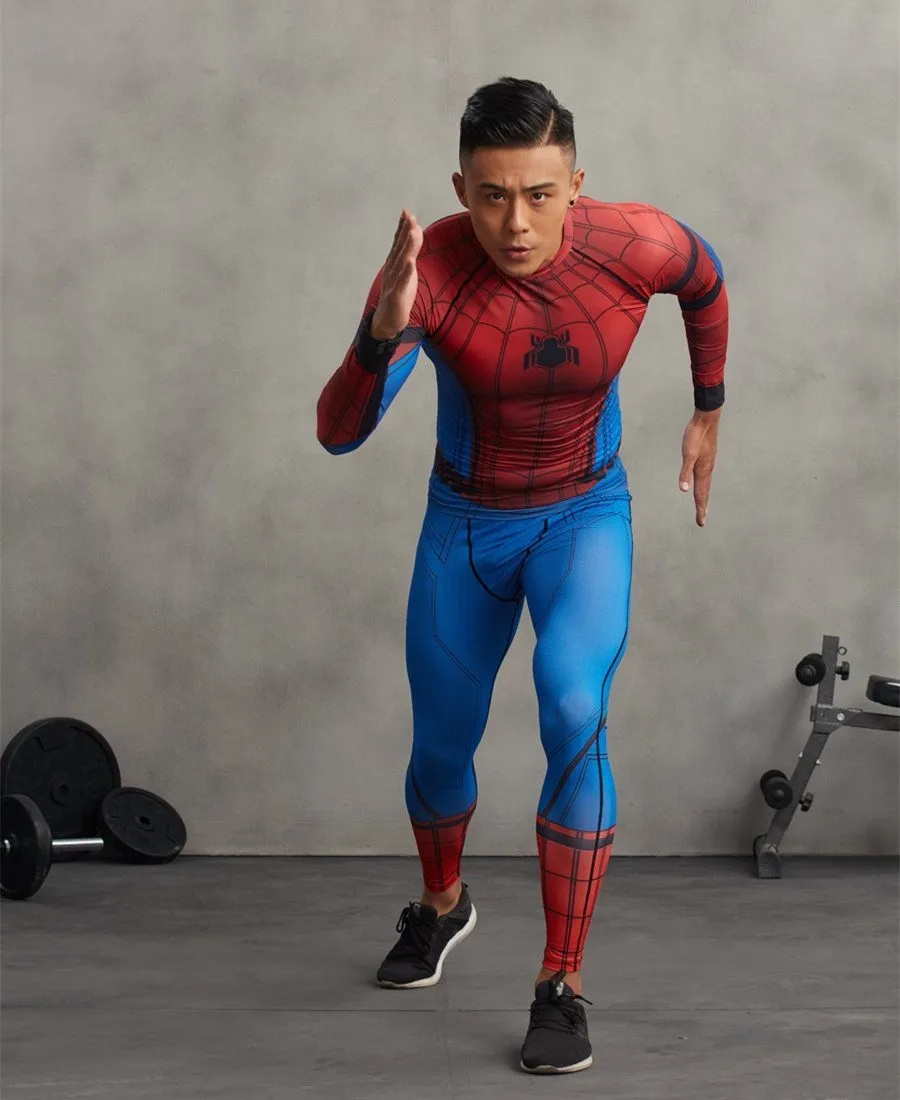 SPIDERMAN Compression Leggings for Men